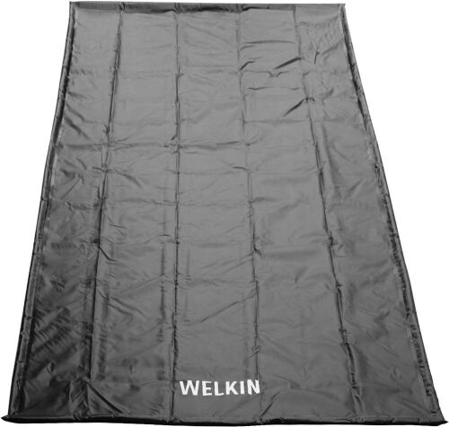 WELKIN Containment Mat,(7'9" x 16'),Non-Slip Garage Floor Mat - Heavy Duty Waterproof Protection from Snow, Rain and Mud for Cars - Lot 9201