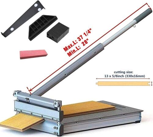 MANTISTOL 13" Pro Laminate Floor Cutter with Laminate Flooring Installation Kit For Multi-layer floor, Laminate,Siding, LVP & More; Best Buy It ! - Lot 9213