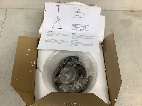 Hanging Light Fixture - Lot 9283