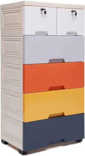 6 Drawer Storage Organizer - Lot 716