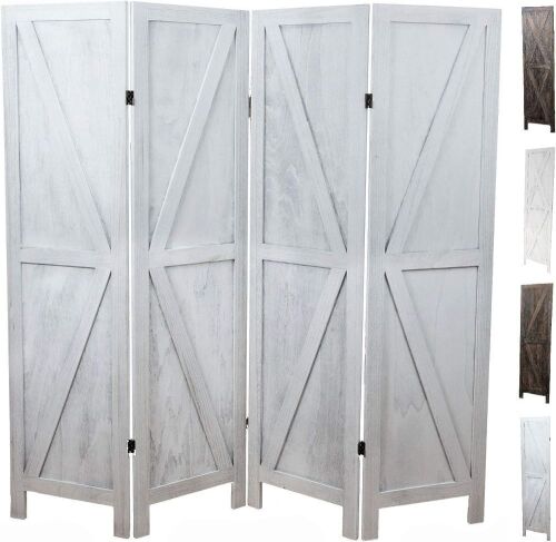 Rustic Barnwood Room Divider 72" x 67"  - Lot 732