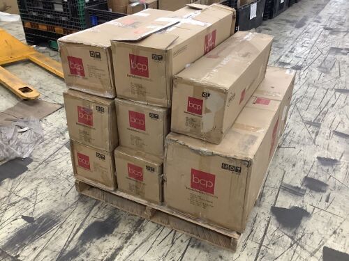 Lot of (8) Artificial Christmas Trees - Open Box, Uninspected - Lot 170