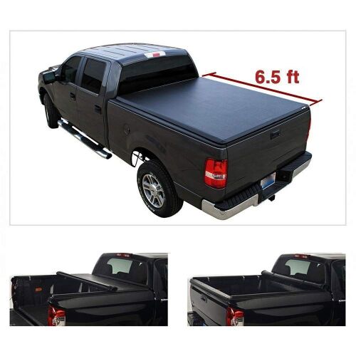 Soft Roll-Up Tonneau Cover for 99-16 Ford F250 F350 Super Duty 6.5' Bed  - Lot 252