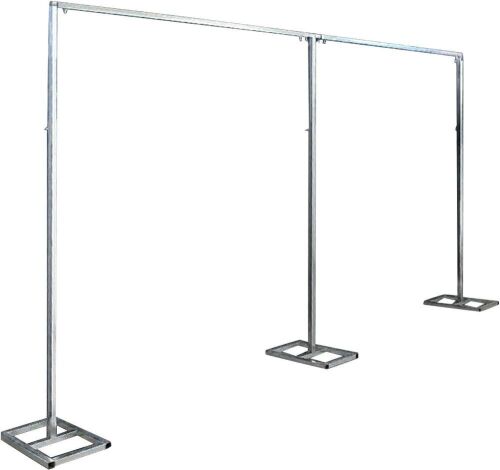 Stainless Steel Square Tube Backdrop Support 10' x 20'  - Lot 588