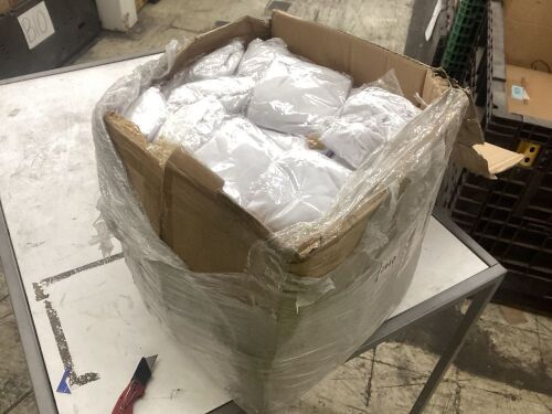 Large Lot of White Spandex Chair Covers  - Lot 541