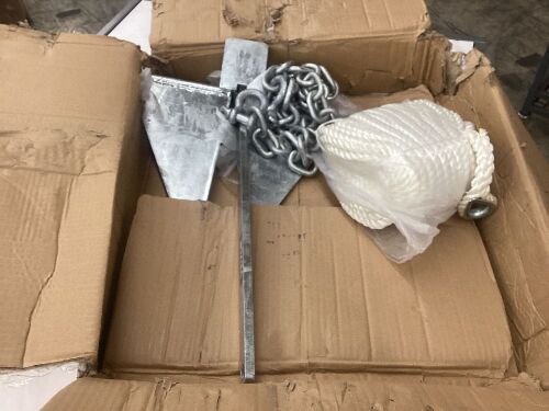 Boat Anchor and Rope  - Lot 538