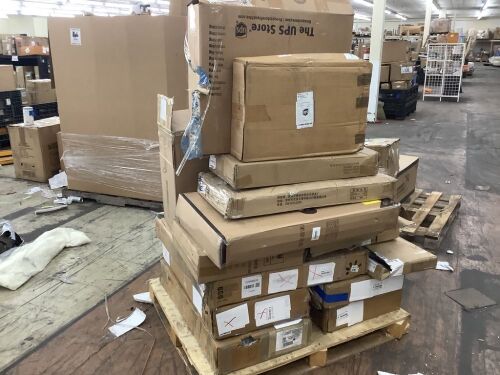 Pallet of Mixed Condition Furniture & Housewares, 18 Pieces - Open Box, Uninspected, Will Contain Salvage - Lot 407
