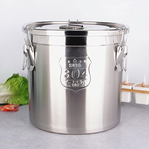 Stainless Steel Airtight Canister for Kitchen, 6L  - Lot 267
