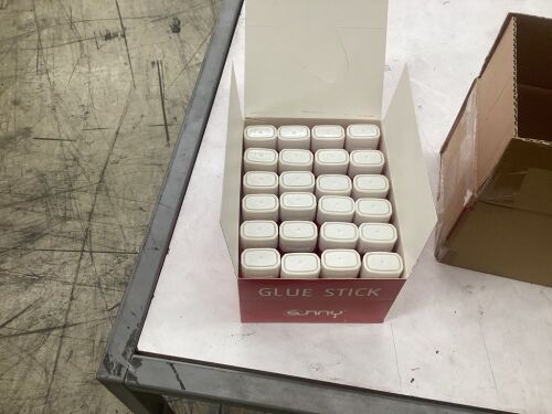 Case of (17) Sunny Glue Sticks, 24pc - Lot 533