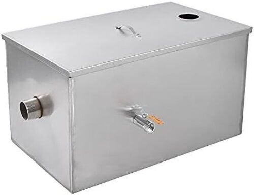 Stainless Steel Oil Strainer Water Separator Commercial Grease Trap - Lot 513