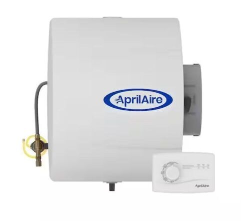 AprilAire Model 400 m Water Saver 17 Gal. for up to 5,000 sq. ft. Whole-House Evaporative Humidifier With Manual Control - Lot 434