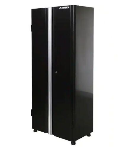 Husky Ready-to-Assemble 24-Gauge Steel Freestanding Garage Cabinet in Black  - Lot 27