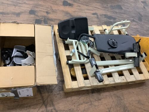 Massage Table Cervical Spine Lumbar Stretching Device Traction Bed - Lot 696