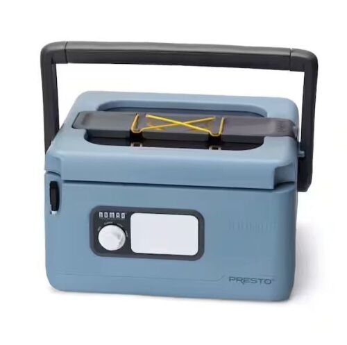 Presto 8 qt. Nomad Traveling Slow Cooker Slate Blue - Lot 699