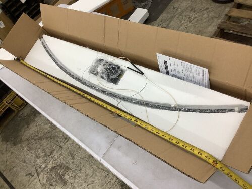 48" Thin Curved LED Pendant Light  - Lot 116