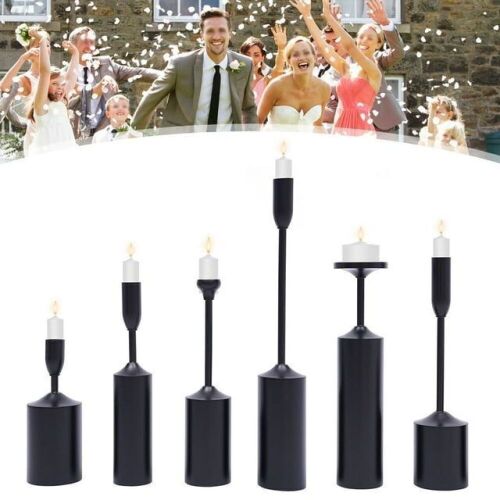 Metal Candle Holders, 6 Pc - Lot 430