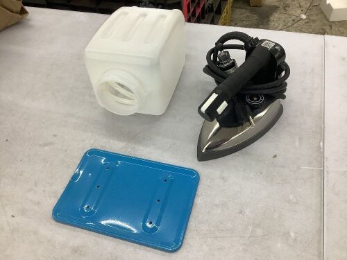 Industrial Steam Iron - No Lid for Tank  - Lot 127