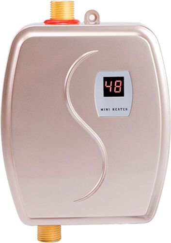 3000W Mini Electric Tankless Hot Water Heater 110V - Lot 129