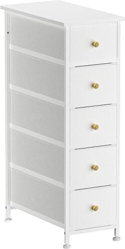5 Drawer Narrow Storage Tower - Lot 437