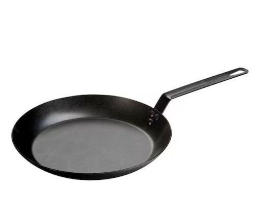 Lodge 12 in. Carbon Steel Skillet in Black - Lot 131