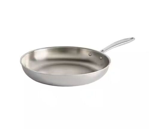 Tramontina Gourmet Tri-Ply Clad 12 in. Stainless Steel Frying Pan  - Lot 133