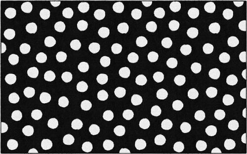 Flagship Carpets School Girl Style Picasso Painted Dots Classroom Area Rug 7'6" x 12'  - Lot 368