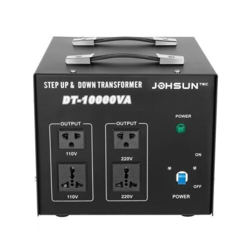 8000W Voltage Converter Transformer 110V to 220V 220V to 110V Step Up/Down  - Lot 81