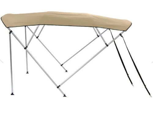 4 Bow Bimini Top 8' x 54" x 67-72" 600D Polyester Canvas  - Lot 154