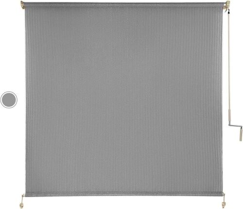 Osimlead Cordless Outdoor Roller Shade 8' x 6'  - Lot 327