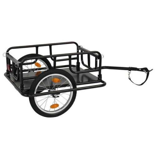 PEXMOR Foldable Bike Cargo Trailer with Universal Bike Hitch  - Lot 161