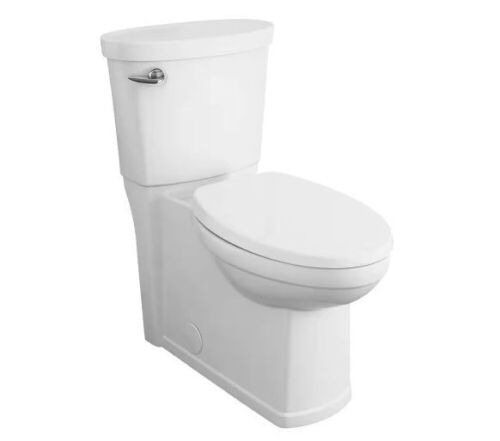 American Standard Cadet 3 Decor Tall Height 2-Piece 1.28 GPF Single Flush Elongated Toilet with Seat in White - Lot 31
