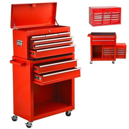 Rolling Tool Chest with Detachable Toolbox - Lightly Dented - Lot 12