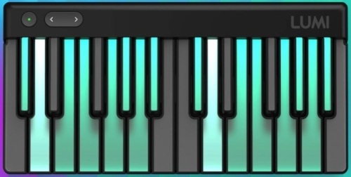 Roli Lumi Keys Studio Edition Keyboard. Bend pitch through vibrato-like movements. Deepen sounds through continuous pressure. $249.00 - Lot 206