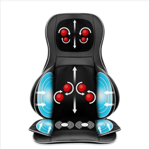 Air Compression Shiatsu Neck & Back Massager Seat w/ Heat, Rolling Massage $249.99 - Lot 125