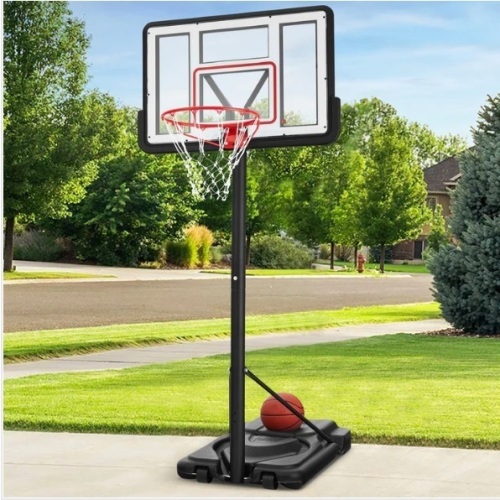 Adjustable Regulation-Size Basketball Hoop w/ Fillable Base, 2 Wheels$299.99 - Lot 128