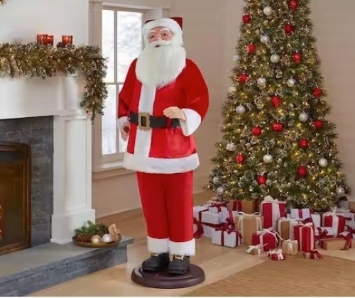 72 in. Animated Dancing and Singing Santa  - Lot 275