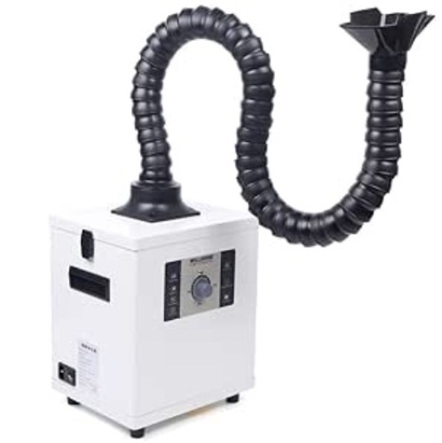 Fume Extractor Laser Smoke Absorber 150W Strong Suction 3 Stage Air Filter Air Purifier DTF Fume Extractor Smoke Extractor Welding Fume Extractor for DIY Soldering Laser Welding Nail Salon Hair - Lot 405