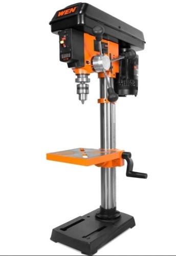 WEN 4212T 5-Amp 10-Inch Variable Speed Cast Iron Benchtop Drill Press with Laser$299.99 - Lot 340
