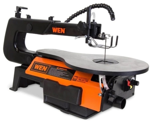WEN 3921 16-inch Two-Direction Variable Speed Scroll Saw$120.13 - Lot 370