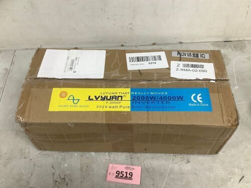 LVyuan 2000W/4000W f-200p Inverter - Lot 9519
