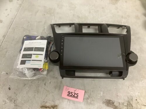 Car Media Play for Unknown Vehicle - Lot 9525