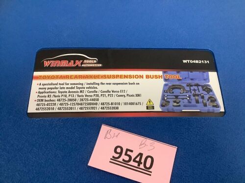 WinMax Toyota Rear Axle Suspension Bush Tool - Lot 9540