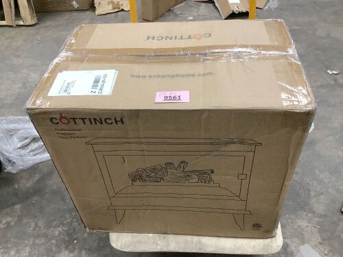 Cottinch Professional Fireplace - Lot 9561