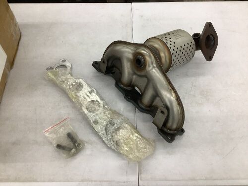 Exhaust Manifold with Catalytic Converter  - Lot 180