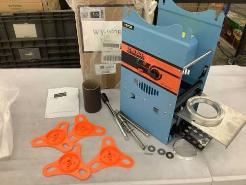 VEVOR Manual Tea Cup Sealer Machine, 300-500 Cup/h, 90/95mm Cup Diameter  - Lot 245
