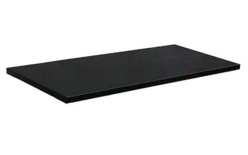 Husky 2-Pack Steel Shelf Set in Black (47 in. W x 15 in. D) for Ready-to-Assemble 48 in. Freestanding Garage Cabinet - Lot 251