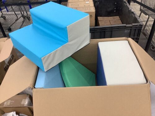 Foam Climbing Blocks, 4 pc - Lightly Used  - Lot 275