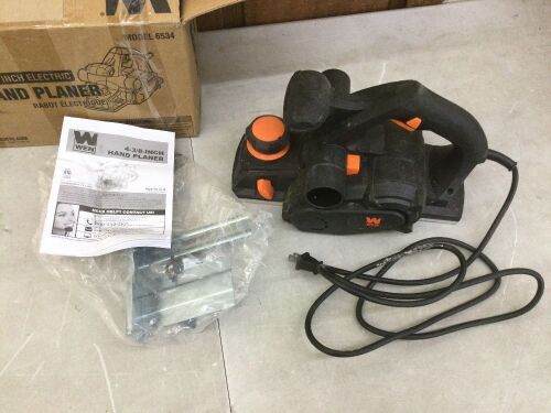 WEN 6534 8-Amp 4-3/8-Inch Electric Hand Planer - Lot 378