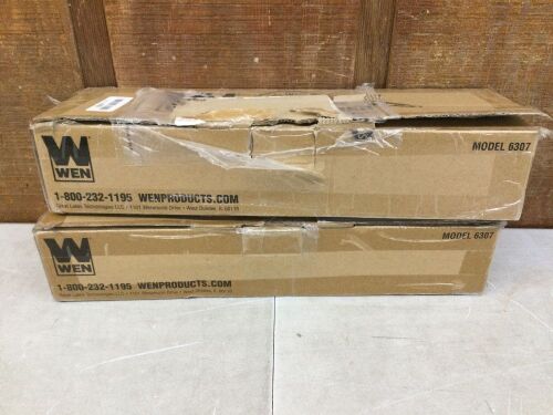 Lot of (2) WEN 6307 Variable Speed Detailing File Sander with 1/2-by-18-Inch Belt - 1 Used - Lot 400