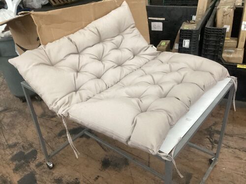 Outdoor Bench Swing Cushion  - Lot 418